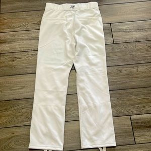 Baseball pants mens new Victory 34/32 white